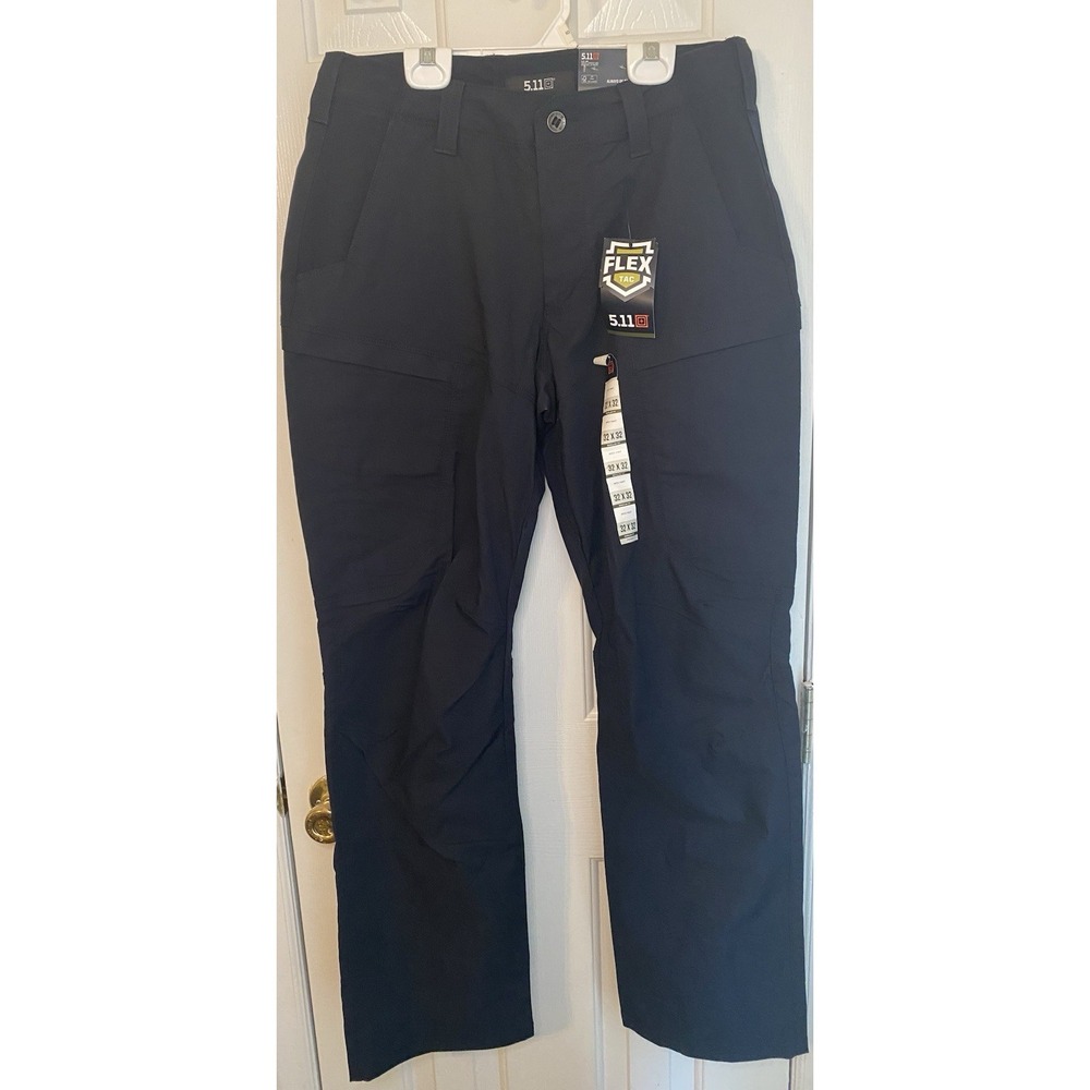5.11 Tactical Stryke Pant Flex-Tac Dark Navy Cargo Work Pants Men's 32x32 74369 - Picture 1 of 6